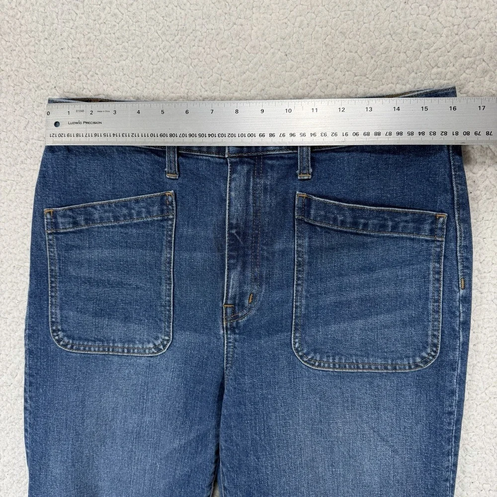 Madewell Full Length Classic Straight Jeans Women's 29 (32x29) Modern Minimalist